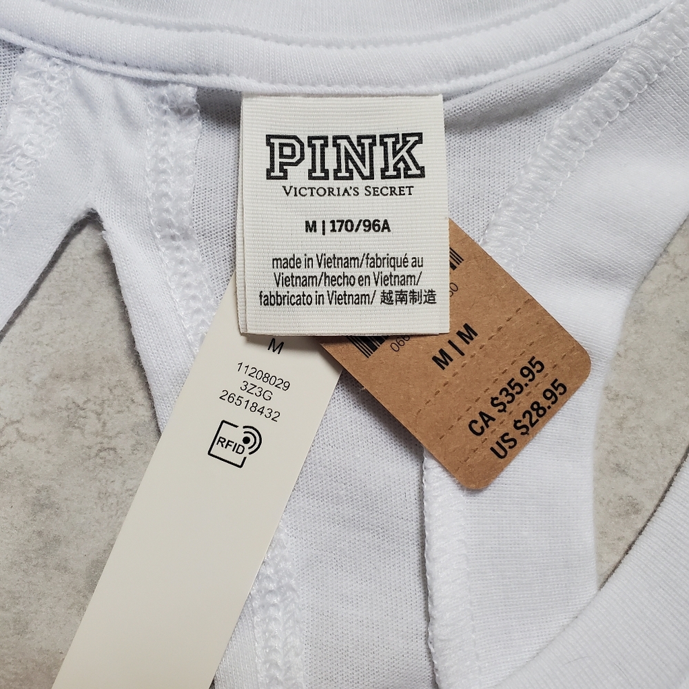 NEW Victoria Secret PINK Workout Top - Picture 7 of 7